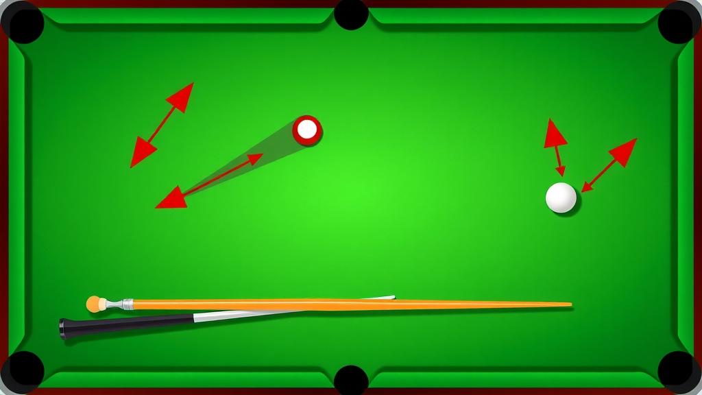 instructional diagram billiard table top view ball movement patterns basic pattern play